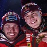 Ensemble sur le podium des Mondiaux, Alexis Monney et Franjo von Allmen ont remis ça lors des championnats suisses à Zinal